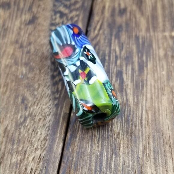 Van gough garden melt bead charm P178 - Picture 1 of 3